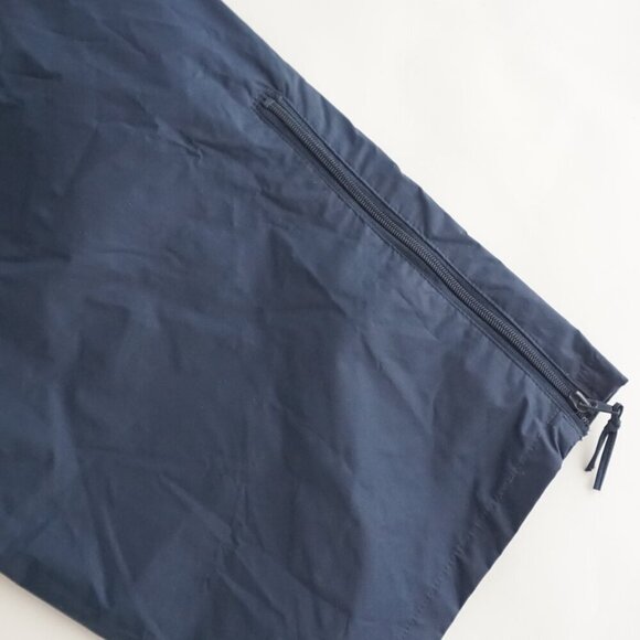 Vintage Wetskins Navy 100% Nylon Pvc Backing Waterproof Elastic Waist Pants XL - Picture 4 of 9
